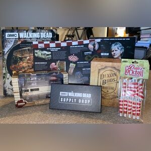 The Walking Dead Supply Drop Box #7 Cookout Edition COMPLETE & Official